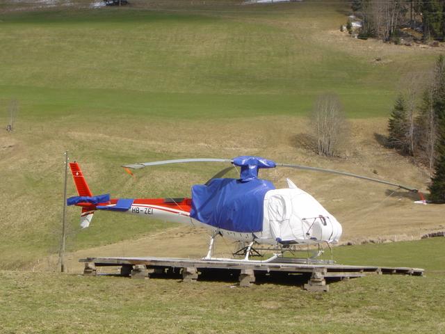 Winter-Heliport Gstaad LSHA